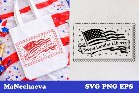Download Patriotic Postal Stamp Liberty SVG - Premium Resources