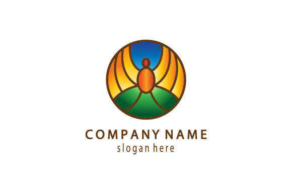 Download Bird Logo Circle Color Design Vector Ill - Premium Resources