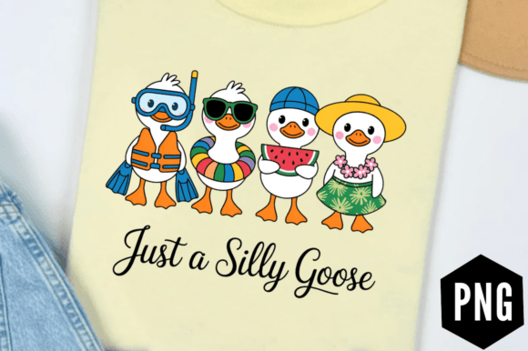 Download Just a Silly Goose Summer PNG Design - Summer png Collection