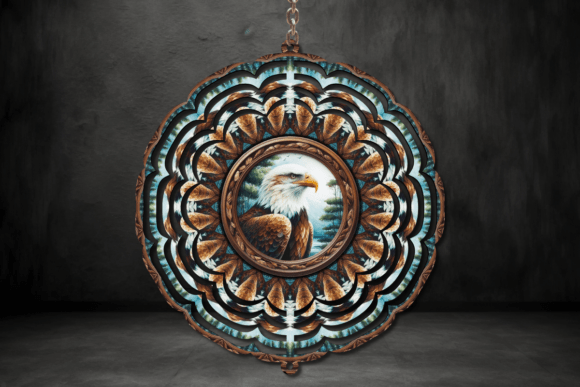 Download Bald Eagle Wind Spinner - Premium Resources
